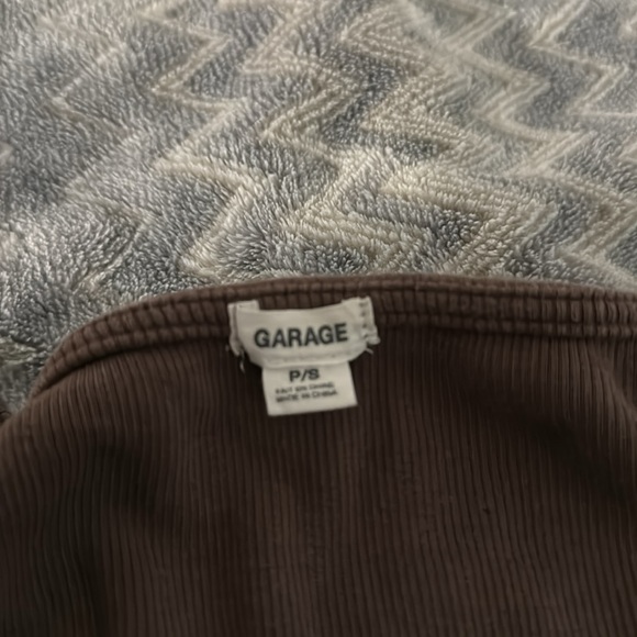 Garage Brown Corset Long Sleeve Women’s S - Picture 3 of 3